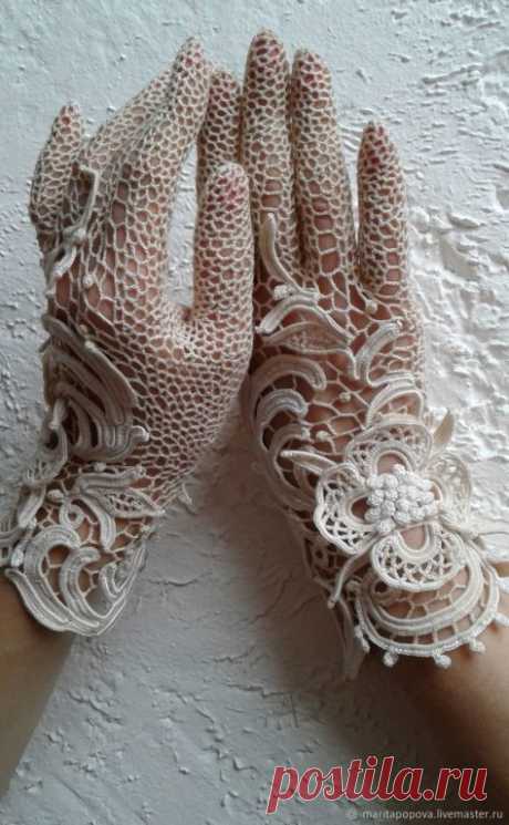 Перчатки: " Линия цветов" от MaritaArt Маргарита Левина(Попова)
(maritairishlace) (maritairishlace)