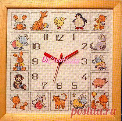 Часы в детскую комнату | Все о рукоделии - мастер классы, инструкции, пошаговые фото
