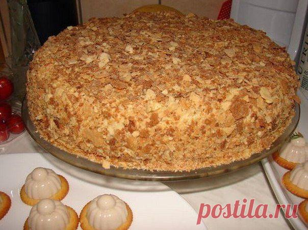 ОРИГИНАЛЬНЫЙ ТОРТ НАПОЛЕОН(за пол часа) | Готовим вместе