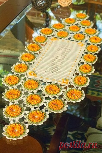 Free crochet doilies patterns. Easy crochet doily | Лаборатория домашнего хозяйства