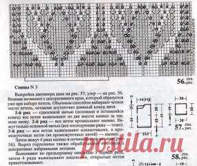 Красивый узор на лёгком блузоне: