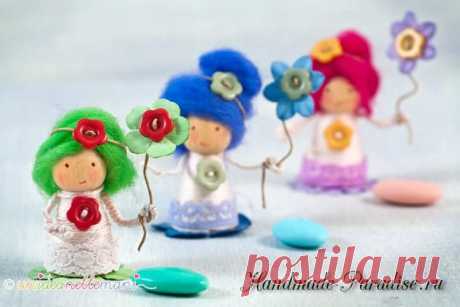 Деревянные куколки своими руками - Handmade-Paradise