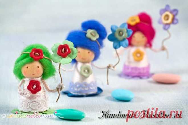 Деревянные куколки своими руками - Handmade-Paradise