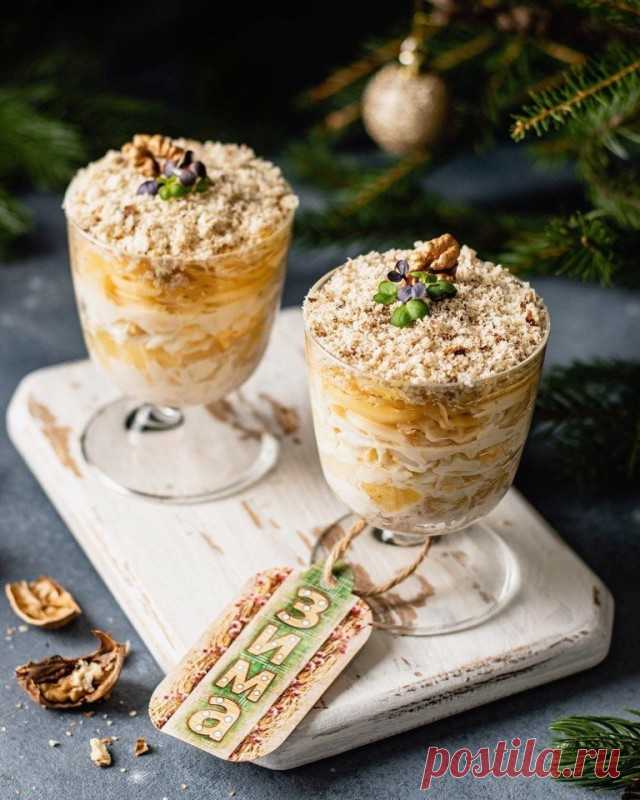 ​Салат куриный с ананасами