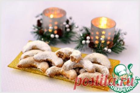 Ванильные рождественские рогалики - кулинарный рецепт