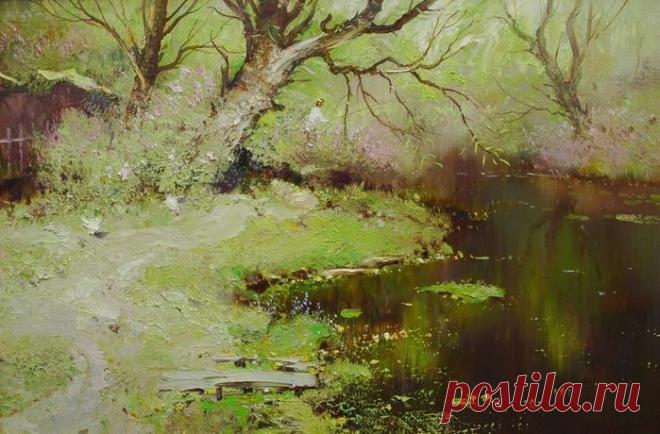 В гостях у Природы. Художник К. Дружин.