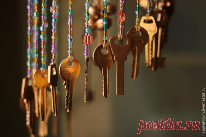 Мастер-класс: музыка ветра из старых ключей - Ярмарка Мастеров - ручная работа, handmade