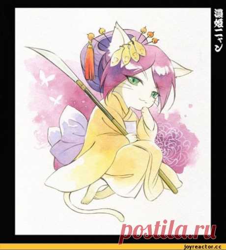 Неко (Neko, Nekomimi) :: Animal Ears (Anime) (Kemonomimidae, Девушки с ушками, Anime Ears) :: фурри :: Anime (Аниме) :: котэ (прикольные картинки с кошками) :: art (арт) / картинки, гифки, прикольные комиксы, интересные статьи по теме.