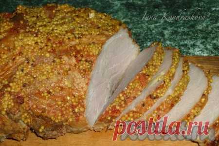 Праздничная буженина - 8 пошаговых фото в рецепте Вкусная домашняя буженина станет украшением любого праздничного стола. Ингредиенты