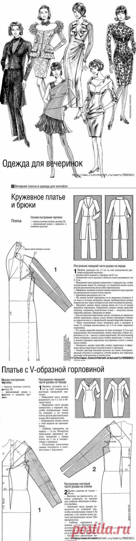 Моделирование. Одежда для вечеринок.
