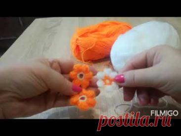 Воздушный цветочек#за 5минут#