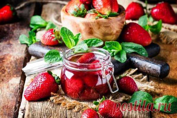 Клубничное варенье с целыми ягодами — Сад Заготовка