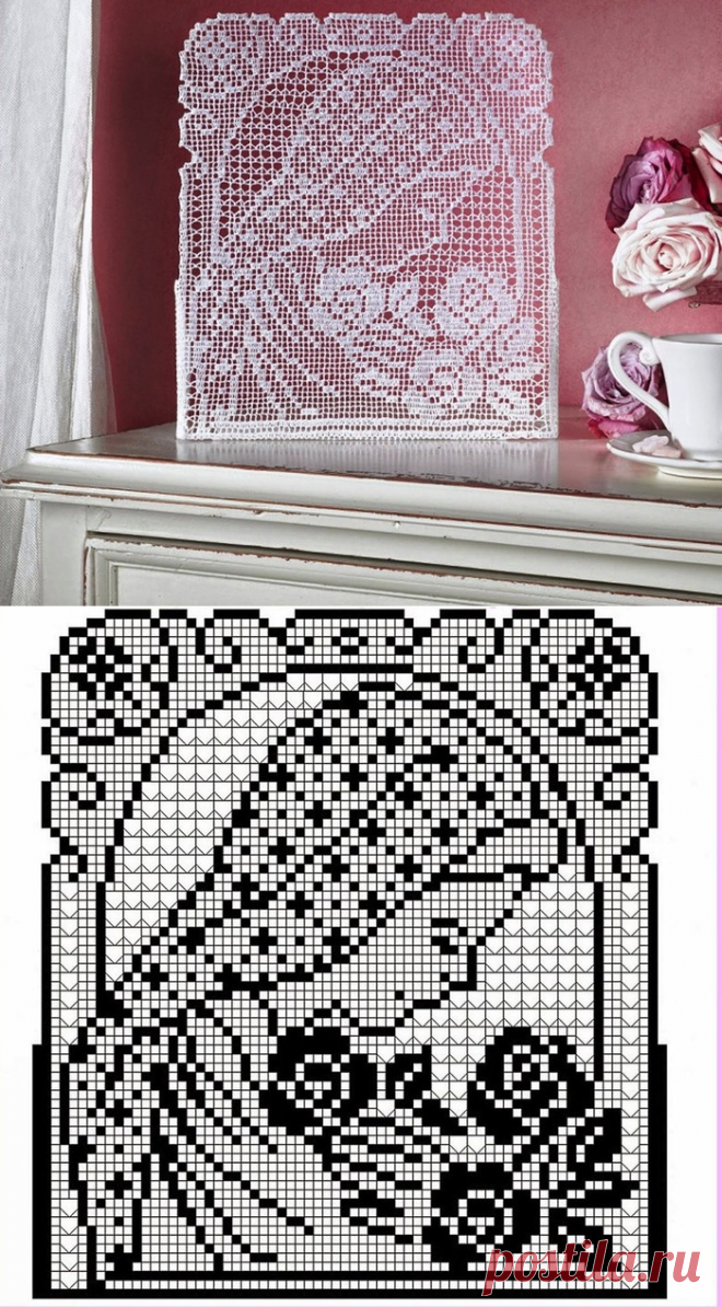 ФИЛЕЙНОЕ ПАННО "МАДОННА"