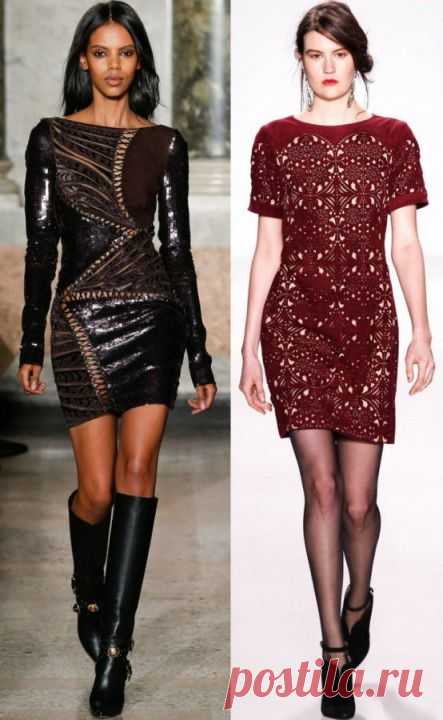 (+1) тема - Модные платья осень и зима 2014-2015 | КРАСОТА