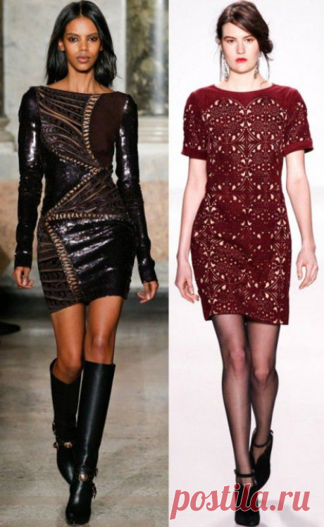 (+1) тема - Модные платья осень и зима 2014-2015 | КРАСОТА