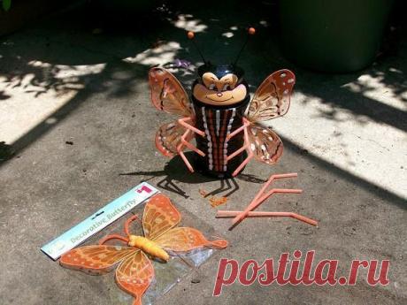 Красивости для дачи из подручного материала — Болтай