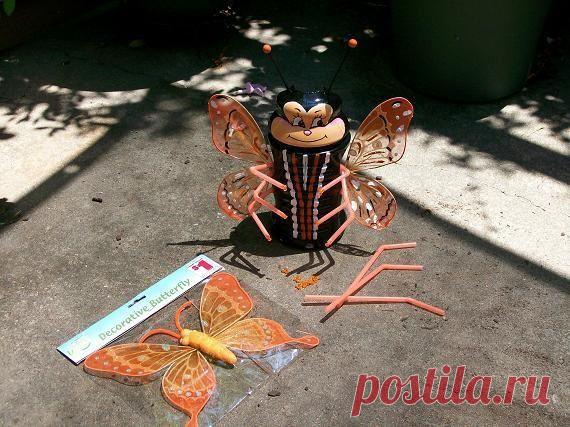 Красивости для дачи из подручного материала — Болтай