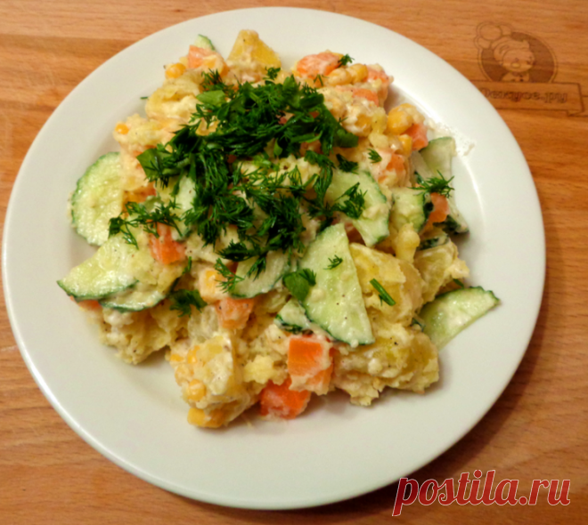 Японский картофельный салат