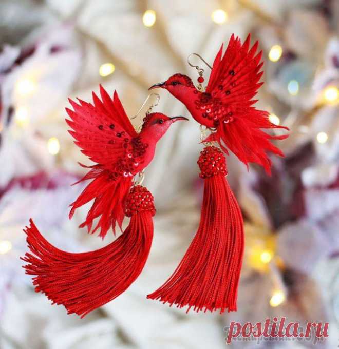 Волшебные творения из шелка, бисера, пайеток и страз