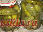 Остренько-кисло-сладкие огурчики