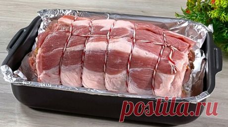Ждёте гостей? Этот рецепт для вас! После того, как я научилась этому трюку у шеф-повара готовлю мясо только так! | Еда без повода | Дзен