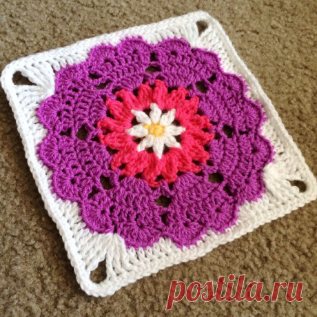 Heart Mandala: восьмиугольник в квадрате. | CypressTextiles