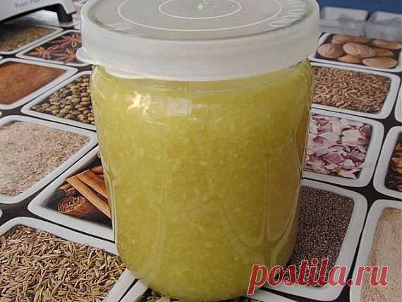 Имбирь с лимоном и мёдом(рецепт здоровья)