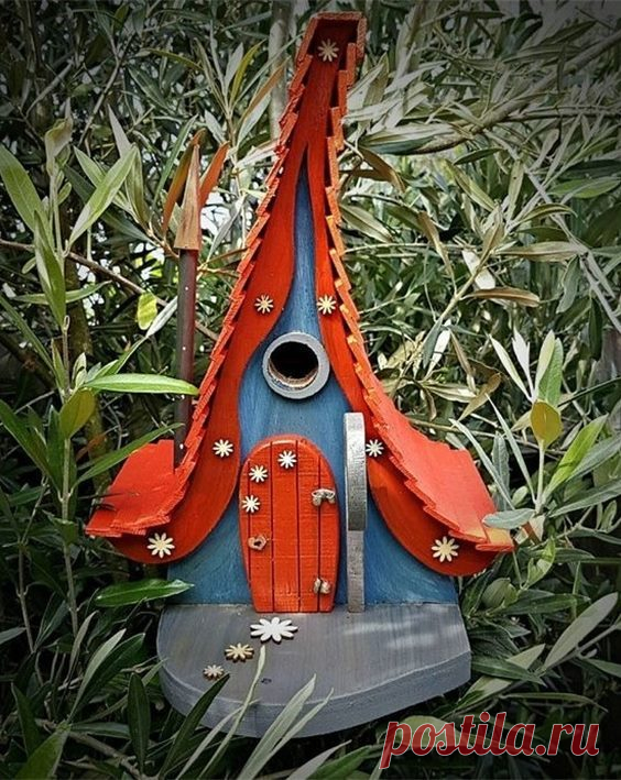 Оригинальные скворечники — Сделай сам, идеи для творчества - DIY Ideas