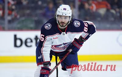 Нападающий "Коламбуса" Марченко забросил 11-ю шайбу в дебютном сезоне НХЛ. "Коламбус" в четверг обыграл "Эдмонтон" со счетом 3:2 в овертайме