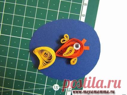 Рыбка в технике квиллинг Мастер-класс по изготовлению рыбки Рыбка в технике квиллинг. Мастер-класс по изготовлению рыбки в технике квиллинг. Содержит подробное пошаговое описание с фотографиями.