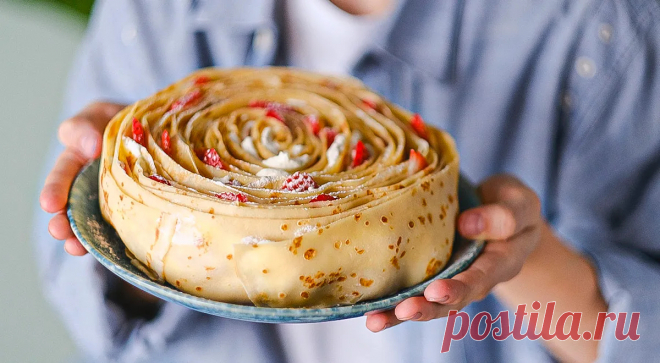 Блинный торт Роза, пошаговый рецепт с фото на 170 ккал Блинный торт Роза. Вкусный рецепт приготовления с пошаговым описанием, фото и отзывами. Удобный поиск рецептов и кулинарное вдохновение на Gastronom.ru