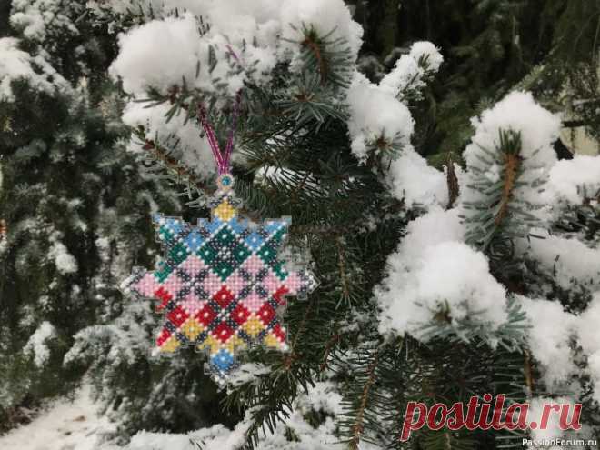 Одна снежинка - ещё не снег... | Другие виды вышивки