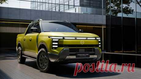 Гибридный пикап Nissan Frontier Pro 2026 готовится к выходу на мировые рынки