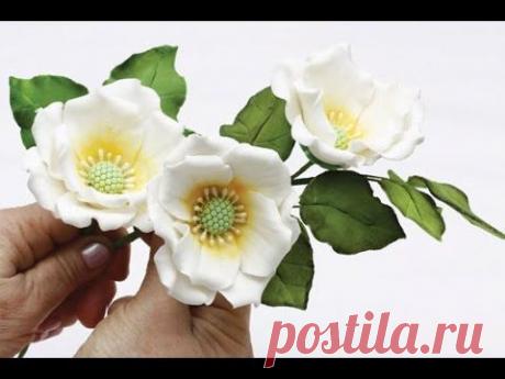 ЦВЕТЫ ИЗ МАСТИКИ | Варварушка-Рукодельница