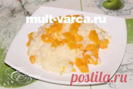 Рисовая каша с тыквой в мультиварке