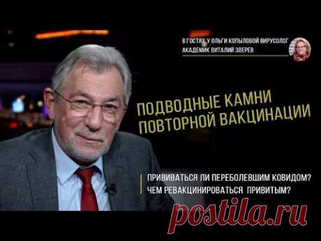 В гостях у Ольги Копыловой вирусолог академик Виталий Зверев