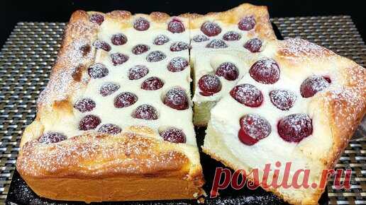 Готовит Самира | Безумно Вкусный и Простой Пирог с Фруктами. Рецепт без заморочек.Пирог на Кефире