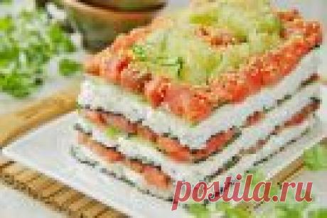 Салат "Суши" - пошаговый рецепт с фото на Повар.ру