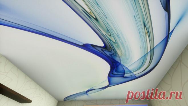 Натяжные потолки с арт-печатью