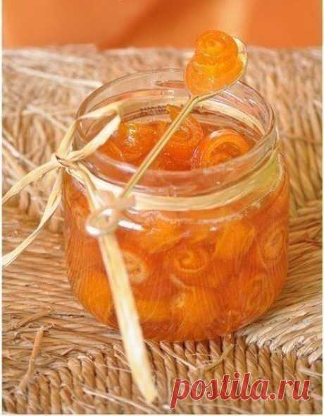 Варенье из апельсиновых корок «Завитушки»