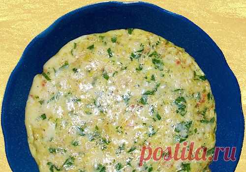 Омлет по-французски с овощами «под шубой» / Простые рецепты