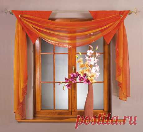 Красивые шторы на кухню.