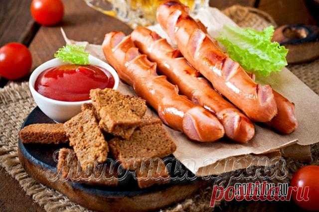 Сосиски в домашних условиях: 2 пошаговых рецепта с фото