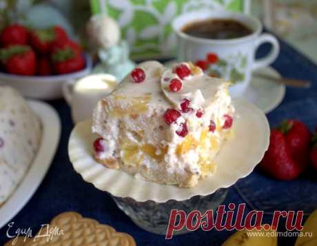 Торт-желе с брусникой – сайт рецептов Юлии Высоцкой