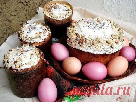 Лучшие рецепты пасхальных куличей.