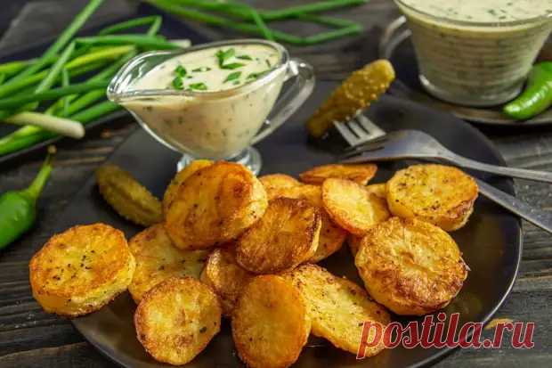 Тающий запеченный картофель с соусом тартар - БУДЕТ ВКУСНО! - медиаплатформа МирТесен