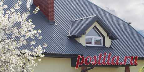 Четырехскатная крыша из профнастила: специфика укладки