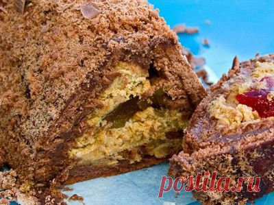 Рецепт: Торт "Шалаш" » Женская сеть - мастер-класс по рукоделию, советы психологов, кулинарные рецепты, здоровый образ жизни и многое другое