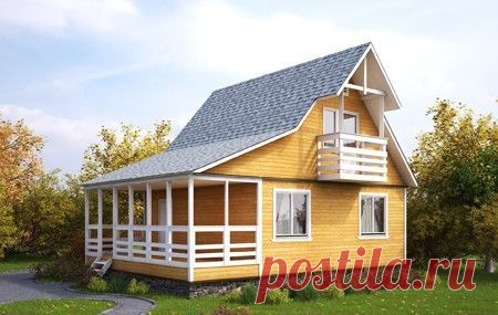 Проекты каркасных дачных домов