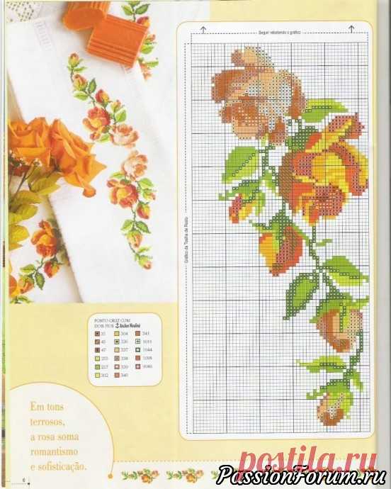 Сафетки, дорожки, полотенца вышитые крестом (продолжение)